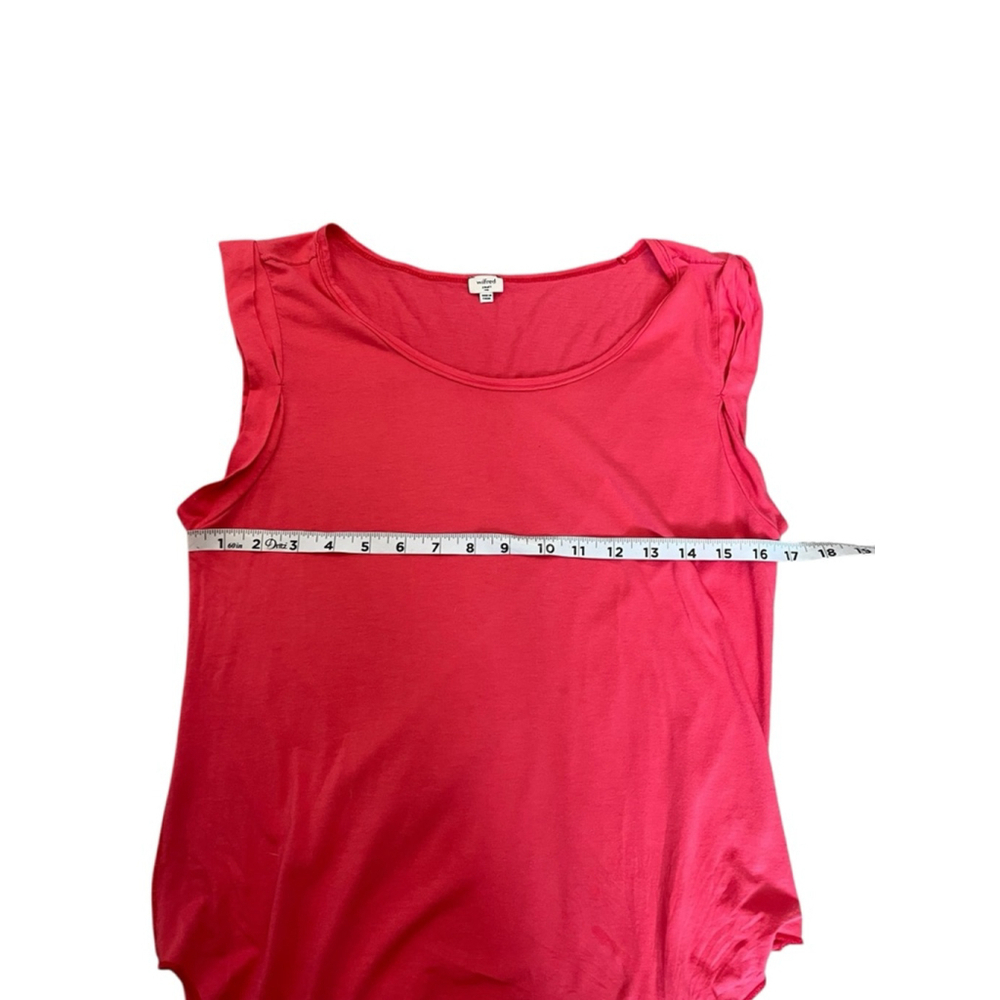 Women's Wilfred Coral Casual Short Sleeve Tee Shirt Small - Picture 8 of 9